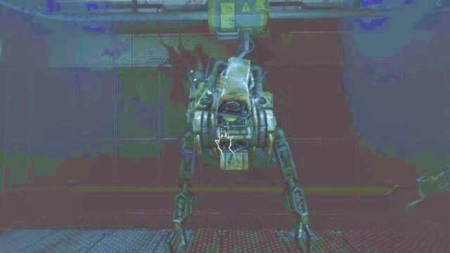 Robot kryjący kolejny transfer danych. - 03 - Przebudzenie | Znajdźki SOMA - SOMA - poradnik do gry