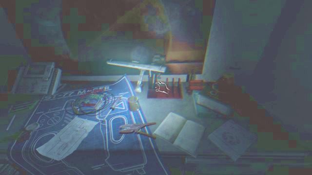 W niektórych pokojach nie działa światło, dlatego trzeba się posiłkować latarką. - 12 - Stacja Theta | Znajdźki SOMA - SOMA - poradnik do gry
