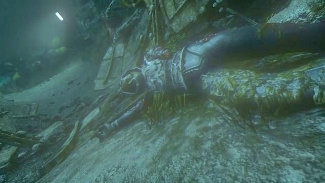 Wykonaj transfer danych na zwłokach na początku etapu. - 15 - Na zewnątrz stacji Omicron | Znajdźki SOMA - SOMA - poradnik do gry