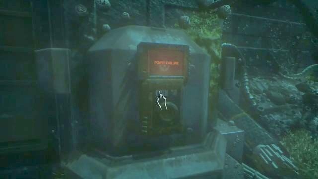 Pod guzikiem otwierającym drzwi leżą zwłoki do transferu danych. - 15 - Na zewnątrz stacji Omicron | Znajdźki SOMA - SOMA - poradnik do gry