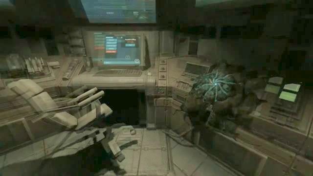 Narośl i terminal z informacjami. - 19 - Stacja Tau | Znajdźki SOMA - SOMA - poradnik do gry