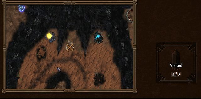 Aby zabrać Łzę Ashy musisz dokładnie stanąć w miejscu ukrycia skarbu. - Świat, Który Wymyka Się Rozsądkowi (The World Which Detachment renounces) M14 | Nekropolia - Might & Magic: Heroes VII - poradnik do gry