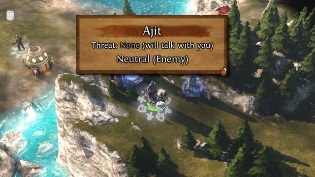 Po rozmowie z Ajitem nie zapomnij zabrać z Ołtarza Shalassy klucza. - Bezdenne Spojrzenie (The Fathomless Glare) M5 | Loch | Solucja Heroes VII - Might & Magic: Heroes VII - poradnik do gry