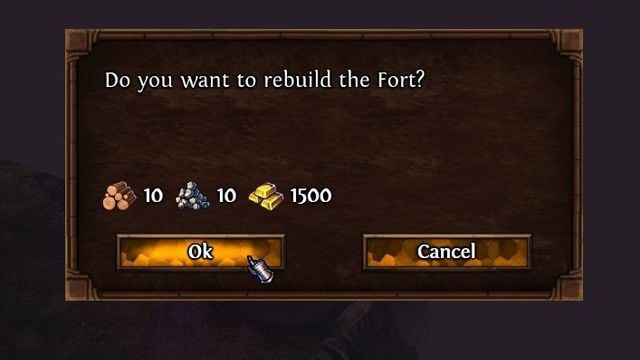 Pamiętaj, aby po zniszczeniu Więzienia odbudować je jako fort. - Esencja Najczystszej Trucizny (The Essence of Purest Poison) M7 | Loch - Might & Magic: Heroes VII - poradnik do gry