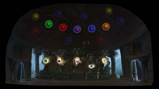 1 - Sala z posągami | Druga wieża w Armikrog - Armikrog - poradnik do gry