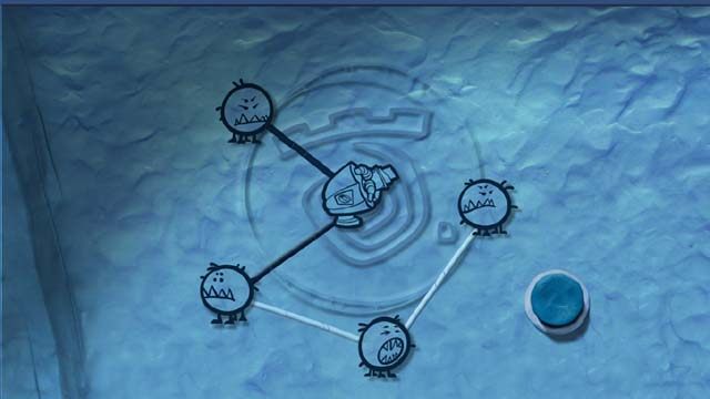 Prowadzące dotąd do Mróffersona drzwi obrócą się i zyskasz dostęp do kolejnych lokacji - Nowe miejsca za drzwiami w niebieskim korytarzu | Druga wieża w Armikrog - Armikrog - poradnik do gry