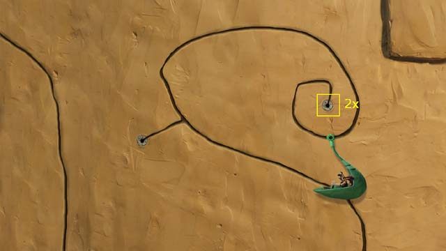 W tym celu wjedź na skierowaną ku górze odnogę i dotrzyj do jej końca (tego z zawiasem) - Dojazd do trzeciej wieży | Druga wieża w Armikrog - Armikrog - poradnik do gry