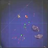 Zgrupuj jednostki i ruszaj w stronę ogromnego pasa asteroidów krążącego wokół niebieskiej planety - [MALUS Misja 6,7] Into The Unholy Land, Aldus System Holomap | O.R.B. - O.R.B. - poradnik do gry