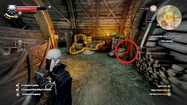 Po zakończeniu zadania wstępnego Zaklinanie: Na dobry początek (Enchanting: Start-up Costs) musisz zdobyć surowce - Zaklinanie: Jakość kosztuje (Enchanting: Quelity Has its Price) | Zadania poboczne - Wiedźmin 3: Serca z Kamienia - poradnik do gry