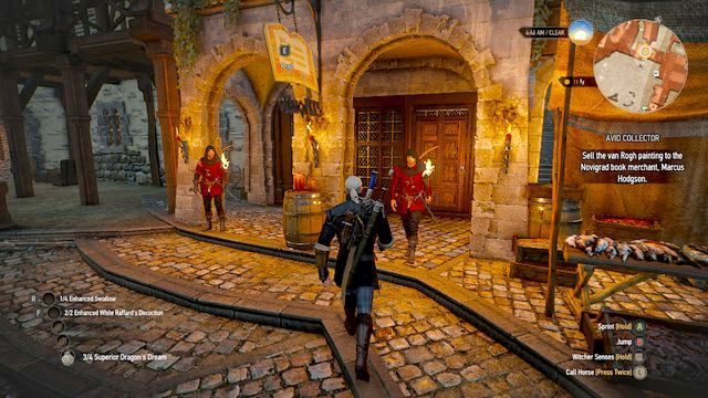 Sklep handlarza książkami na Novigradzkim rynku - Kolekcjoner (Avid Collector) | Zadania poboczne | Wiedźmin 3 Serca z Kamienia - Wiedźmin 3: Serca z Kamienia - poradnik do gry