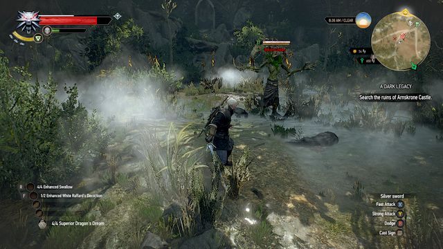 Starożytny Leszy - Mroczne dziedzictwo (A Dark Legacy) | Poszukiwania skarbów | Wiedźmin 3 - Wiedźmin 3: Serca z Kamienia - poradnik do gry