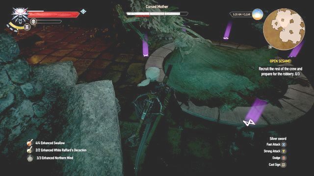 Północnica - boss - Przeklęta kaplica (The Cursed Chapel) | Poszukiwania skarbów | Wiedźmin 3 - Wiedźmin 3: Serca z Kamienia - poradnik do gry