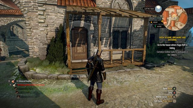 Dom Hugo w Oxenfurcie - Sezamie, otwórz się: Włamywacz (Open Sesame! - Breaking and Entering) | Zadania główne - Wiedźmin 3: Serca z Kamienia - poradnik do gry