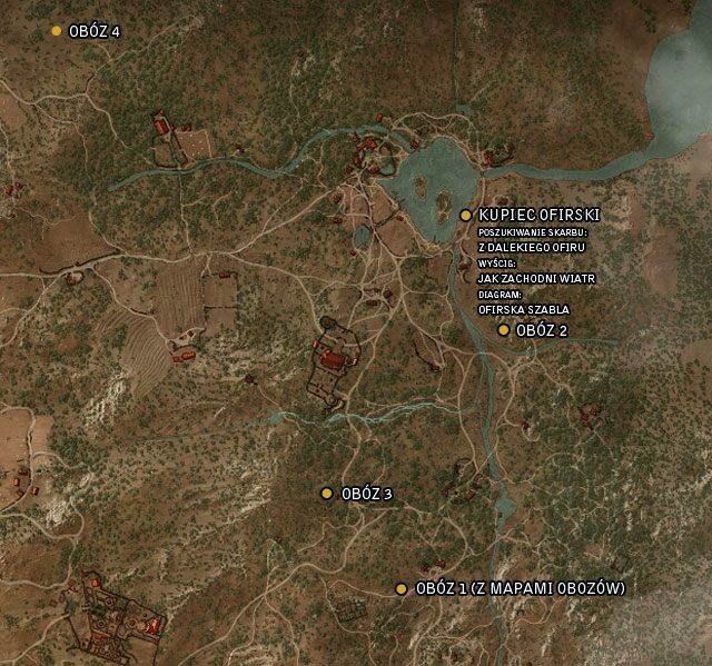 Lokalizacja: obozy bandytów, powiązanie z zadaniem Z dalekiego Ofiru (From Ofiers Distant Shores) - Rynsztunek Ofirski | Rynsztunki | Wiedźmin 3 Serca z Kamienia - Wiedźmin 3: Serca z Kamienia - poradnik do gry