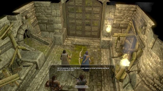 Przemierzaj kolejne pomieszczenia kanałów, a dotrzesz w końcu do głównej bramy prowadzącej do Luskan (M4, Rickel) - Making an Entrance - Zadanie główne | City Gates M3 | Sword Coast Legends - Sword Coast Legends - poradnik do gry