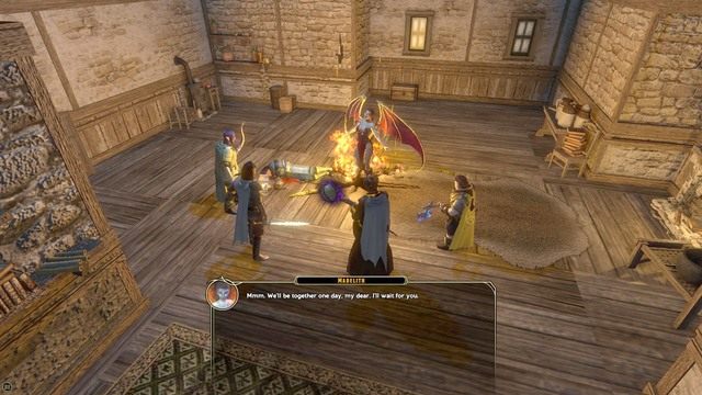 Porozmawiaj z Bryn w obozowisku - Hearts of Stone - Zadanie Bryn | Zadania towarzyszy | Sword Coast Legends - Sword Coast Legends - poradnik do gry