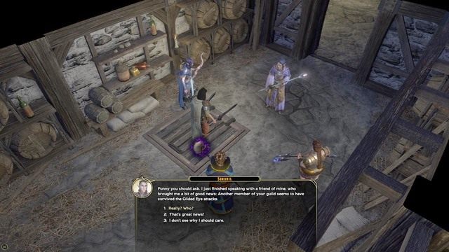 Po wyjściu z Maferil Lyceum, udaj się do dzielnicy kupców, do karczmy Cutlass (M5, karczma) - The Next Move - Zadanie główne | Neverwinter Wood / Evermoors M8 - Sword Coast Legends - poradnik do gry