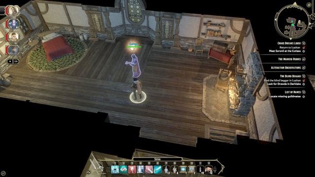 Po wyjściu z katakumb, skieruj się do wyjścia z Neverwinter Wood i wróć do karczmy Cutlass w dzielnicy kupieckiej Luskan - Chaos Breaks Loose - Zadanie główne | Neverwinter Wood / Evermoors M8 - Sword Coast Legends - poradnik do gry