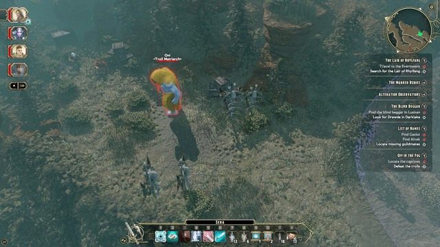 Po przybyciu do Evermoors, skieruj się do kościanego totemu (M8,8) - Off in the Fog - Zadanie poboczne | Neverwinter Wood / Evermoors M8 - Sword Coast Legends - poradnik do gry