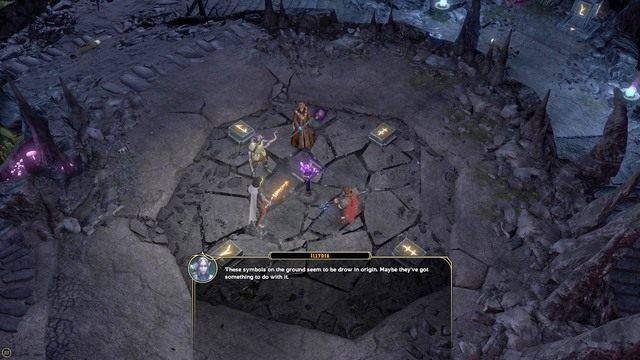 Portal w Rhylfangs Lair prowadzi do Underdark - Into Eternal Night - Zadanie główne | Forlorn Cliffs / Darklake District M11 - Sword Coast Legends - poradnik do gry