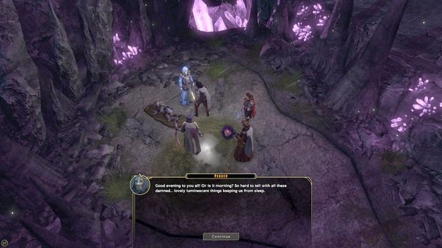 Po przybyciu do Forlorn Cliffs, udaj się do Perrena (M11,Perren) i porozmawiaj z nim - Speak No Evil - Zadanie poboczne | Forlorn Cliffs / Darklake District M11 - Sword Coast Legends - poradnik do gry