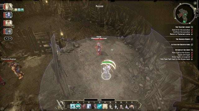 Zadanie otrzymasz po wyjściu z sekretnego skarbca w urzędzie podatkowym (M11,Tax Office) - Slave or Chief? / Return of the Chief - Zadania poboczne | Forlorn Cliffs / Darklake District M11 - Sword Coast Legends - poradnik do gry