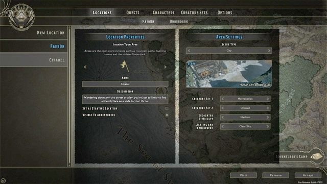 Wybór wyglądu tworzonej lokacji - Wygląd tworzonej lokacji | Dungeon Master | Sword Coast Legends - Sword Coast Legends - poradnik do gry