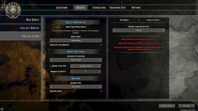 Tworzenie zadań - Tworzenie zadań | Dungeon Master | Sword Coast Legends - Sword Coast Legends - poradnik do gry