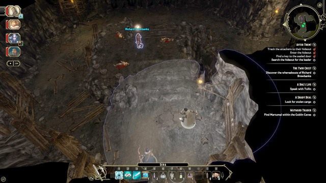 Drugie zadanie After Them polega na eksploracji jaskiń najemników (Mercenaries Cave) - After Them! - zadanie główne | The High Road M1 | Sword Coast Legends - Sword Coast Legends - poradnik do gry