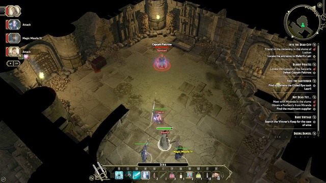 Udaj się do dzielnicy kupców i porozmawiaj z Ridrienem (M5, Karsten Imports) - Bloody Pirates - zadanie poboczne | Market District/Slums M5 - Sword Coast Legends - poradnik do gry