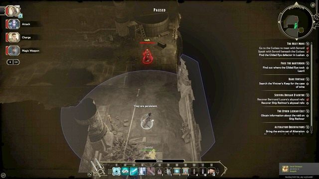 Udaj się do tawerny (M5,Karczma) i porozmawiaj z kucharzem, który stoi w kuchni - Rare Vintage - zadanie poboczne | Market District/Slums M5 | Sword Coast Legends - Sword Coast Legends - poradnik do gry