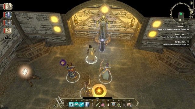 Druga zagadka należy do trudniejszych - Zagadki w Guild Hall | Market District/Slums M5 | Sword Coast Legends - Sword Coast Legends - poradnik do gry