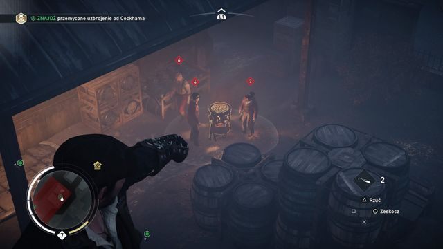 Celnie wystrzelona strzałka obezwładniająca od razu ułatwi sprawę. - 02 - Herbatka | Solucja Assassins Creed Syndicate - Assassins Creed: Syndicate - poradnik do gry