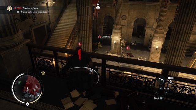 Likwidacja celu z powietrza to najszybszy sposób na zabójstwo, zaraz po jego wykonaniu zostaniesz jednak najprawdopodobniej wykryty. - 03 - Zły szeląg | Solucja Assassins Creed Syndicate - Assassins Creed: Syndicate - poradnik do gry