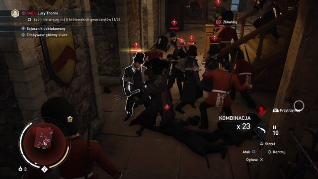Z taką ekipą nie musisz się martwić o przegraną - sposób nie jest może cichy, ale na pewno skuteczny. - 05 - Cierń w boku | Solucja Assassins Creed Syndicate - Assassins Creed: Syndicate - poradnik do gry