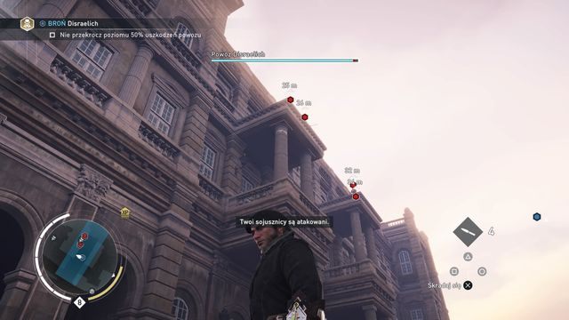 Szybko wyskocz do góry i zabij snajperów. - 02 - Ochroniarz | Solucja Assassins Creed Syndicate - Assassins Creed: Syndicate - poradnik do gry