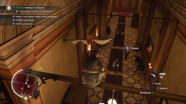 Korzystając z pomocy polityka zostaniesz doprowadzony pod same drzwi, uważaj jednak na patrolujących korytarze przeciwników. - 04 - Wniosek o dymisję | Solucja Assassins Creed Syndicate - Assassins Creed: Syndicate - poradnik do gry