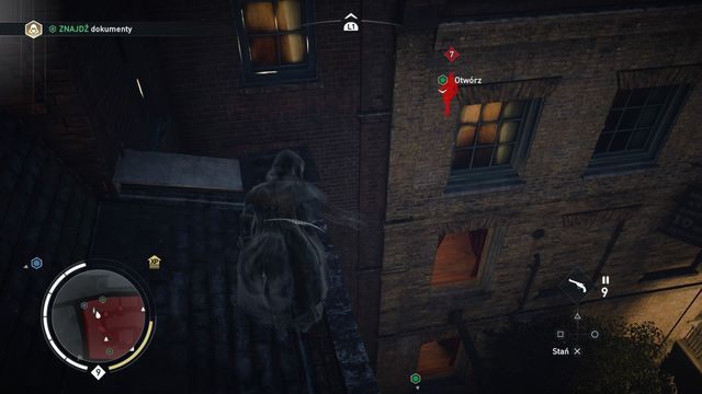 Do budynku wejdź przez okno prowadzące prosto do skrzyni. - 06 - Zmiana planów | Solucja Assassins Creed Syndicate - Assassins Creed: Syndicate - poradnik do gry