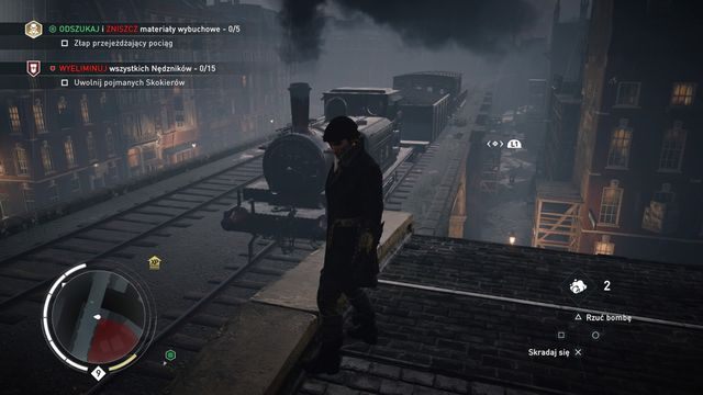 Po rozmowie wskocz na przejeżdżający pociąg. - 01 - Niedobrana para | Solucja Assassins Creed Syndicate - Assassins Creed: Syndicate - poradnik do gry