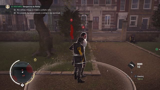 Słabo strzeżone wyjście z ogrodu. - 02 - Potrójna kradzież | Solucja Assassins Creed Syndicate - Assassins Creed: Syndicate - poradnik do gry