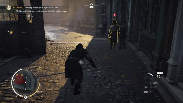 Ogłuszanie patrolujących pobliże fabryki wrogów jest łatwe i może uchronić Cię przed przypadkowym wykryciem. - 03 - Gry i zabawy | Solucja Assassins Creed Syndicate - Assassins Creed: Syndicate - poradnik do gry