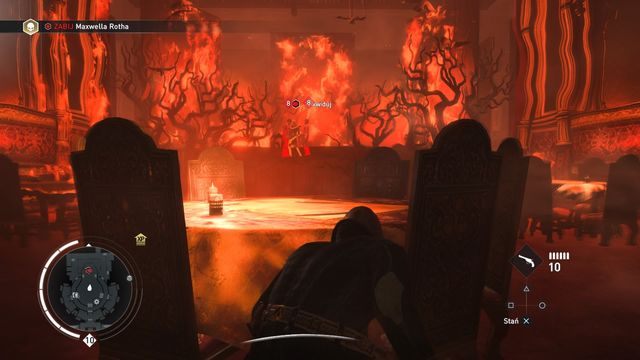 Pomiędzy płomieniami możesz przekradnąć się za scenę. - 04 - Ostatni akt | Solucja Assassins Creed Syndicate - Assassins Creed: Syndicate - poradnik do gry