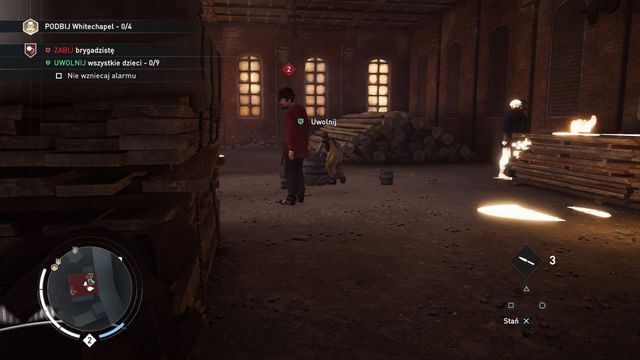 Dzieci zwykle są pilnowane przez pojedynczych przeciwników. - Misje podboju | Gangi w Assassins Creed Syndicate - Assassins Creed: Syndicate - poradnik do gry