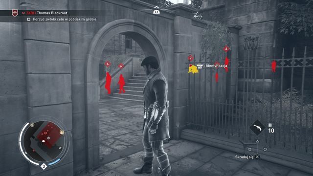 Po ulepszeniu wzroku orła można zaznaczać przeciwników także przez ściany. - Wzrok orła w Assassins Creed Syndicate - Assassins Creed: Syndicate - poradnik do gry