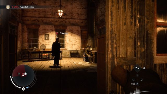 Poczekaj, aż cel odwróci się, co pozwoli na podejście bliżej. - Sekwencja 1 - Sabotażysta | Solucja Assassins Creed Syndicate - Assassins Creed: Syndicate - poradnik do gry