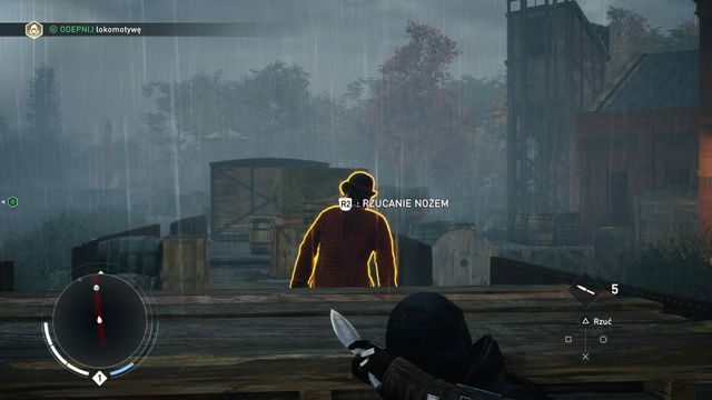 Rzucając nożem celuj w głowę. - Sekwencja 2 - Prosty plan | Solucja Assassins Creed Syndicate - Assassins Creed: Syndicate - poradnik do gry