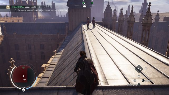 Poczekaj, aż jeden z wartowników odwróci się tyłem. - 02 - Wolność prasy | Solucja Assassins Creed Syndicate - Assassins Creed: Syndicate - poradnik do gry
