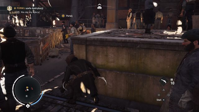 Szefa dystrybucji możesz dopaść m. in. w okolicy ringu. - 01 - Łyżka syropu | Solucja Assassins Creed Syndicate - Assassins Creed: Syndicate - poradnik do gry