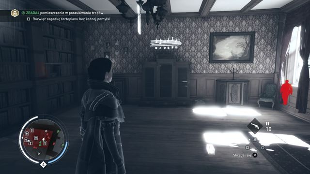 Wykorzystaj wzrok orła, aby odkryć podpowiedź. - 07 - Gra ze słuchu | Solucja Assassins Creed Syndicate - Assassins Creed: Syndicate - poradnik do gry