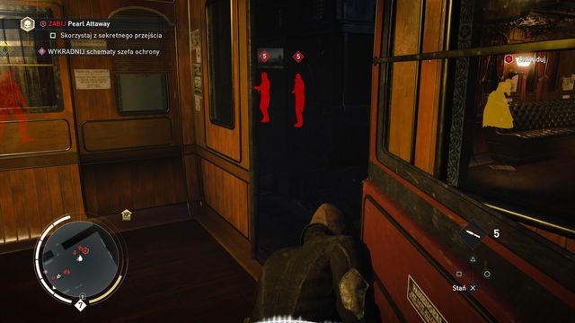 Z jednego wagonu możesz przejść do wagonu, w którym znajduje się Pearl. - 05 - Koniec trasy | Solucja Assassins Creed Syndicate - Assassins Creed: Syndicate - poradnik do gry